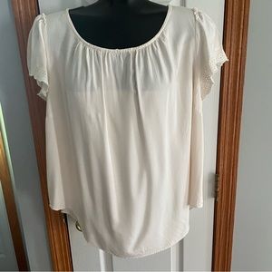 Lauren Conrad Short Sleeve Blouse -size OX